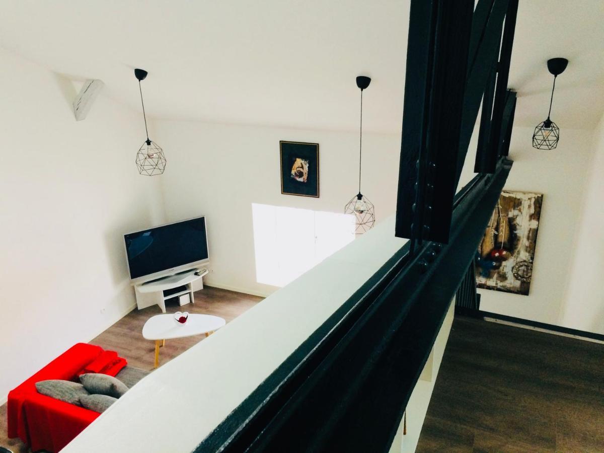 Superbe Appartement Type Loft En Duplex Rue Buat Chalons en Champagne Ngoại thất bức ảnh